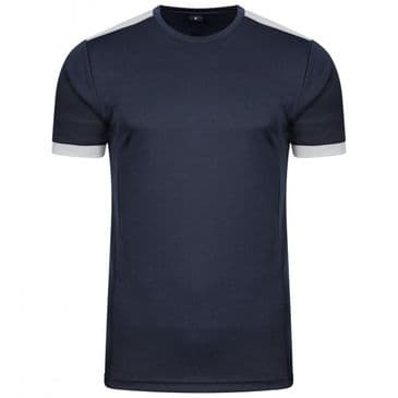 Youth Heritage T-Shirt (Navy/Silver)