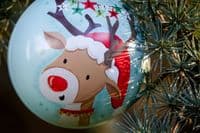 Christmas Tin Bauble – With Optional Tea Sample