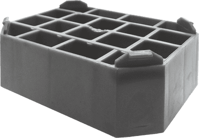 Column Wedge Cap Pedestal: Dimensions 35x80x100mm