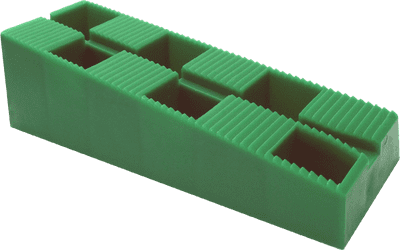 Hi-Cap Wedge Pedestal: Dimensions 43x43x130mm