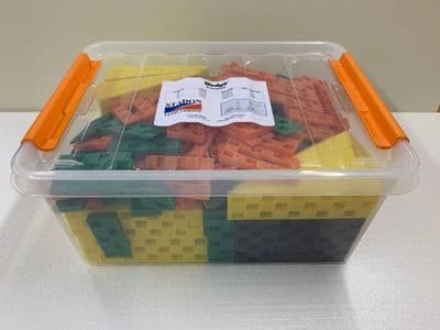 WEDGIT - Transpak 1 Transpak contains 245 Interlocking Wedges 70 x Green 60 x Orange 75 x 40 Yellow