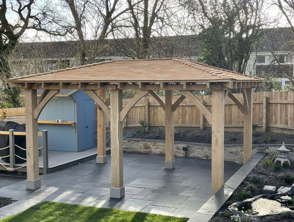 Wood Gazebo Shingle Roof at Janis Clayson blog