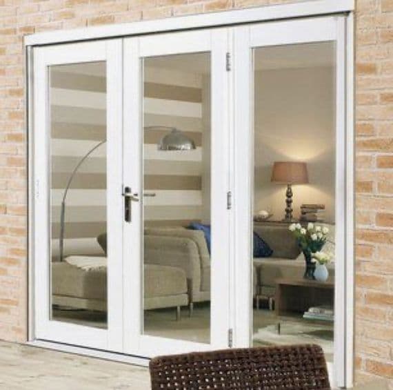 JOINERY REDWOOD BIFOLD DOOR SET 3 LEAF STYLE 2
