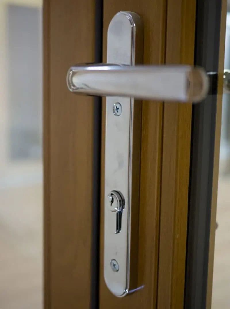 SOLID OAK BIFOLD DOOR SET 5 LEAF