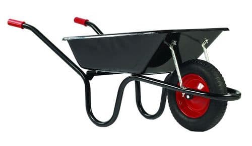85L Black Chillington Wheelbarrow