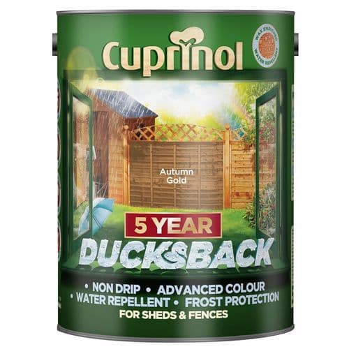 Cuprinol Ducksback Autumn Gold 5L