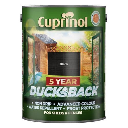 Cuprinol Ducksback Black 5L