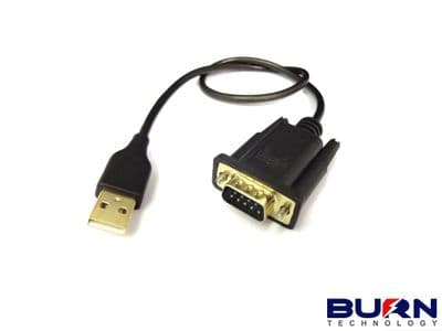USB to Serial Adapter Black High Quality Gold Plated FTDI CHIPSET RS232 WINDOWS 7 8 10 & 11