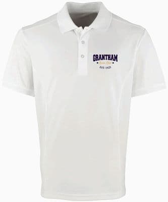 Grantham White Polo - SLIM FIT