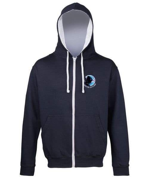 Outlaws Contrast Zip Hoodie