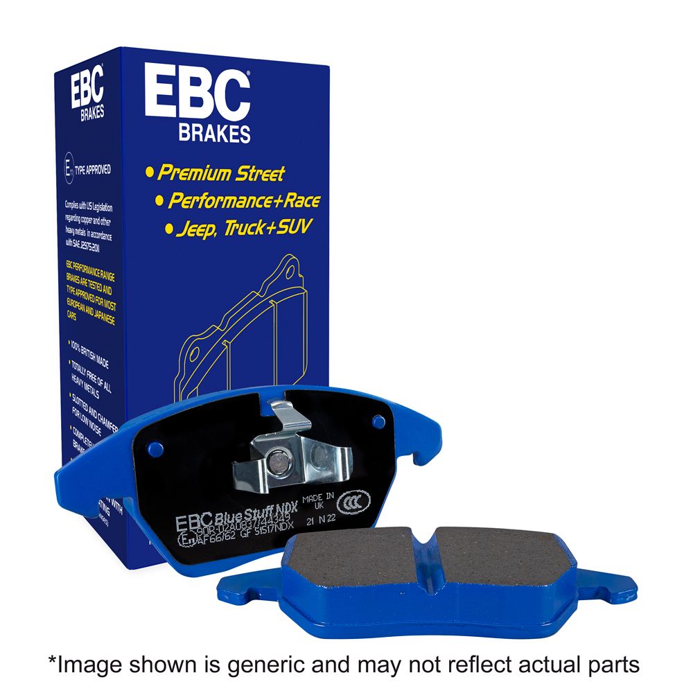 EBC Bluestuff NDX Trackday Rear Brake Pad Set - RS MK3