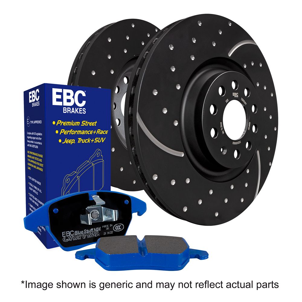 EBC Bluestuff Pad And GD Rotor Kit To Fit Front