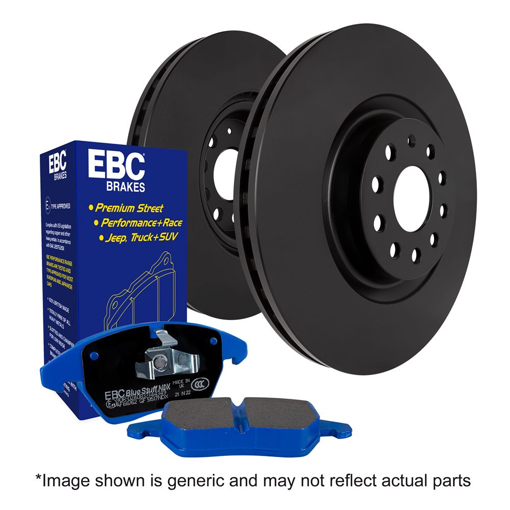 EBC Bluestuff Pad And OE Rotor Kit To Fit Front