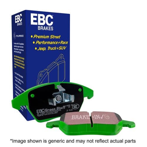 EBC Brakes Greenstuff 2000 Series Sport Brake Pad Set To Fit Front