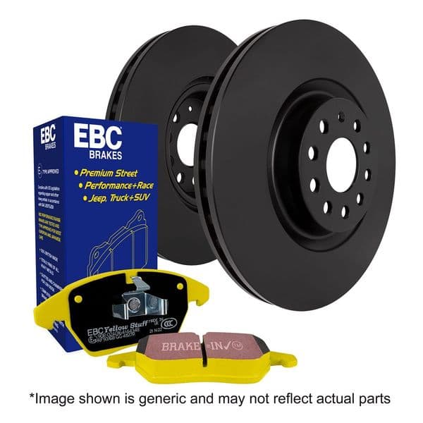 EBC Brakes Pad And Rotor Kit To Fit Rear - Jaguar F-Type R