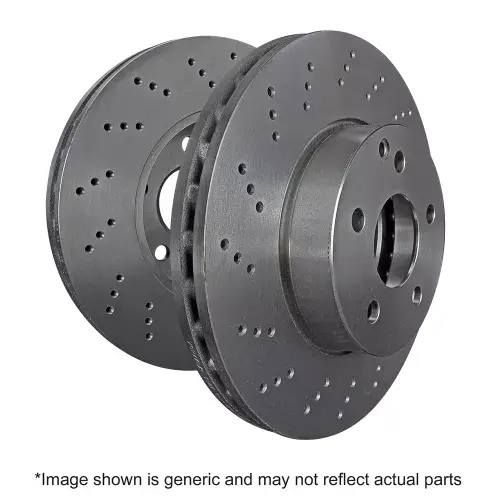 EBC D Series Premium OE Replacement Disc Rotors (Front Pair) - C63 AMG W205