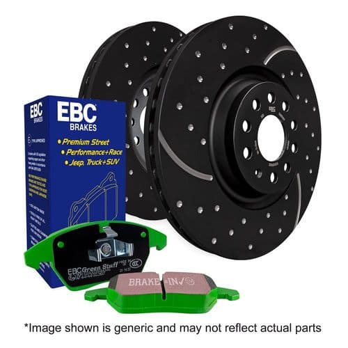EBC Greenstuff Pad And GD Rotor Kit To Fit Rear
