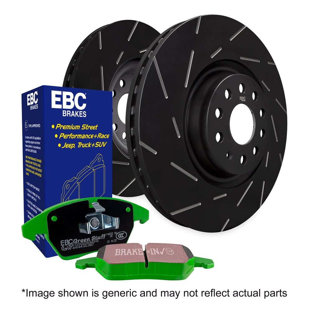 EBC Greenstuff Pad And USR Rotor Kit To Fit Rear