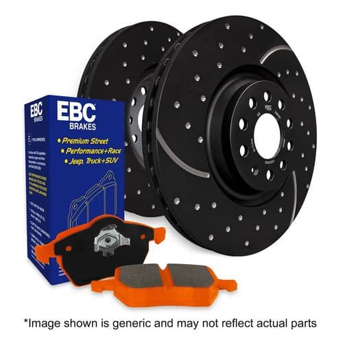 EBC Orangestuff Pad And GD Disc Kit To Fit Front