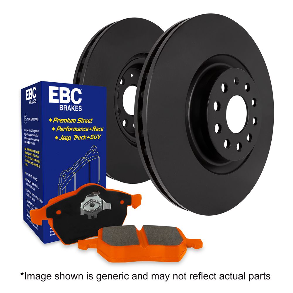 EBC OrangeStuff Pad And OE Disc Kit To Fit Front