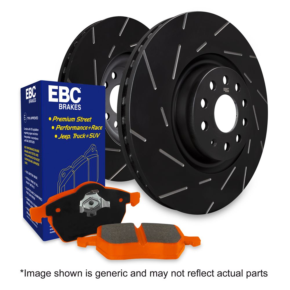 EBC OrangeStuff Pad And USR Disc Kit To Fit Rear