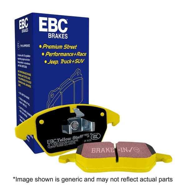 EBC Yellowstuff 4000 Series Street To Fit Rear - Jaguar F-Type R
