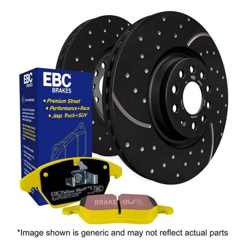 EBC Yellowstuff Pad And GD Rotor Kit To Fit Rear