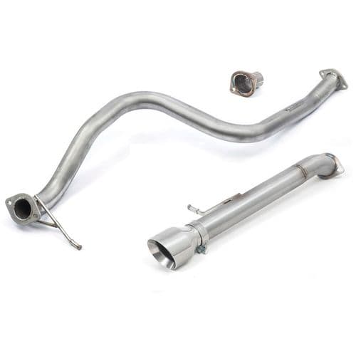 Ford Fiesta Mk8 1.0 EcoBoost Cobra Sport Venom Rear Box Delete Exhaust