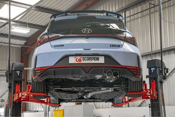 HYUNDAI I20 N 2021 - 2022 Scorpion GPF Back NON Valved