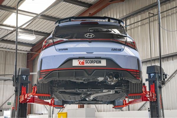 HYUNDAI I20 N 2021 - 2022 Scorpion GPF Back NON Valved