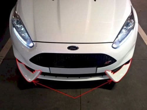 MAXTON FRONT BUMPER SPOILERS FIESTA MK7 ST (2013-2017)