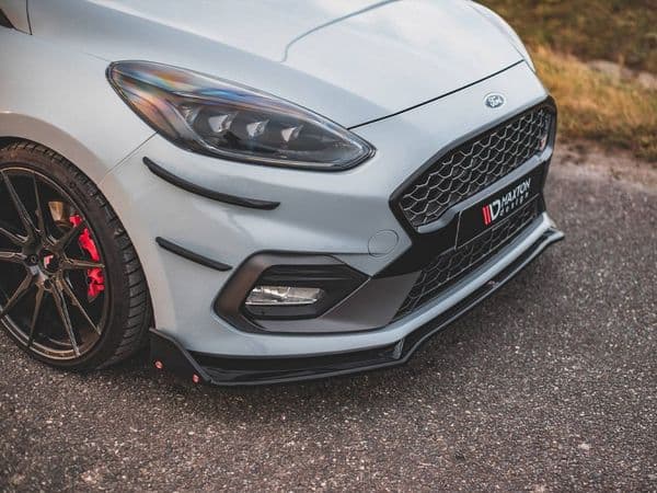 MAXTON FRONT BUMPER WINGS (CANARDS) V.3 FORD FIESTA MK8 ST / ST-LINE (2017-)