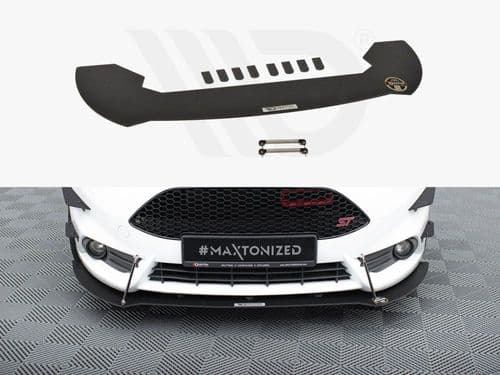 MAXTON FRONT RACING SPLITTER V.1 FIESTA MK7 ST FACELIFT 2013-1017
