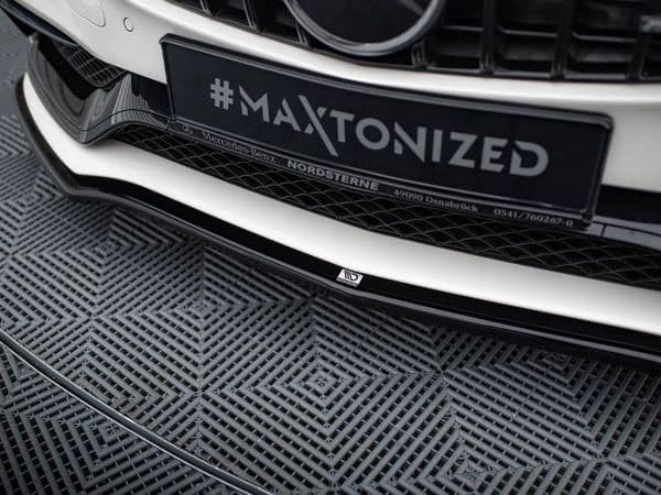 MAXTON Front Splitter V.1 Mercedes-AMG C63 Sedan / Estate W205 / S205