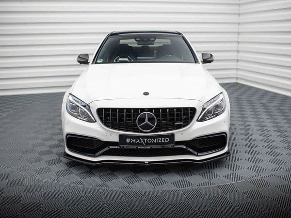 MAXTON Front Splitter V.1 Mercedes-AMG C63 Sedan / Estate W205 / S205