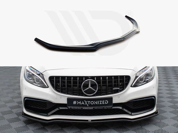 MAXTON Front Splitter V.1 Mercedes-AMG C63 Sedan / Estate W205 / S205