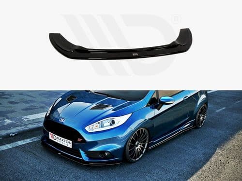 MAXTON FRONT SPLITTER V.2 FIESTA MK7 ST FACELIFT 2013-17