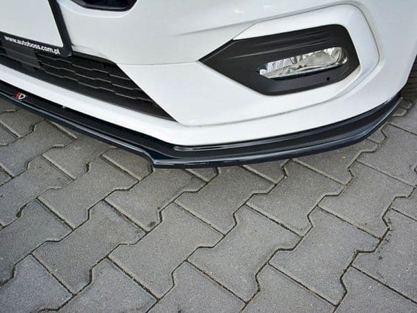 MAXTON FRONT SPLITTER V.2 FORD FIESTA MK8 ST / ST-LINE (2017-)