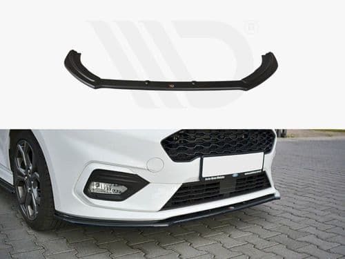 MAXTON FRONT SPLITTER V.2 FORD FIESTA MK8 ST / ST-LINE (2017-)