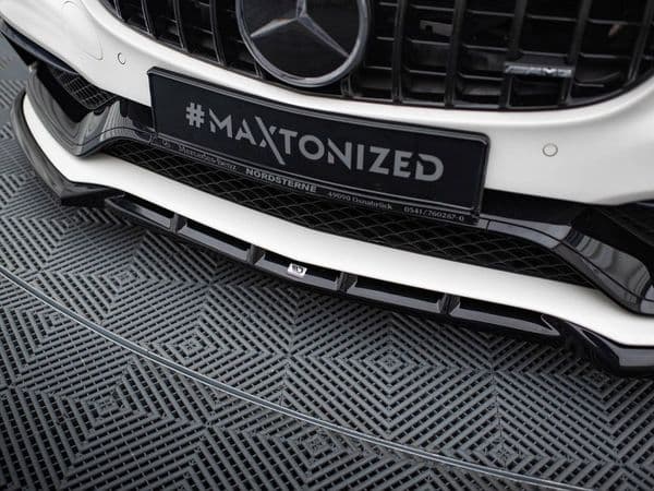 MAXTON Front Splitter V.2 Mercedes-AMG C63 Sedan / Estate W205 / S205