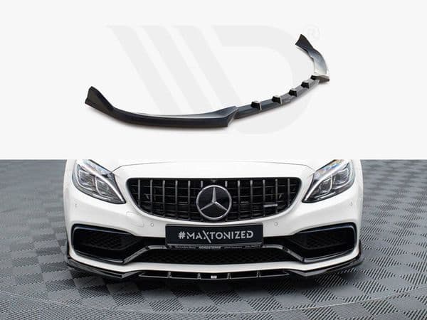 MAXTON Front Splitter V.2 Mercedes-AMG C63 Sedan / Estate W205 / S205
