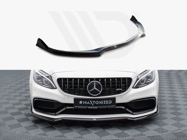 MAXTON Front Splitter V.3 Mercedes-AMG C63 Sedan / Estate W205 / S205