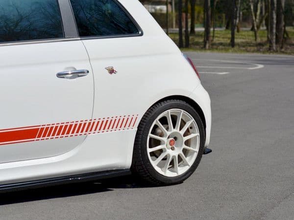 MAXTON REAR SIDE SPLITTERS FIAT 500 ABARTH MK1 (2008-2012)