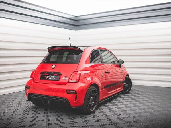 Maxton Designs Rear Side Splitters for Fiat 500 Abarth MK1 Facelift (2016-Up)
