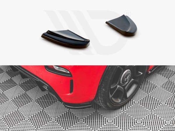 Maxton Designs Rear Side Splitters for Fiat 500 Abarth MK1 Facelift (2016-Up)