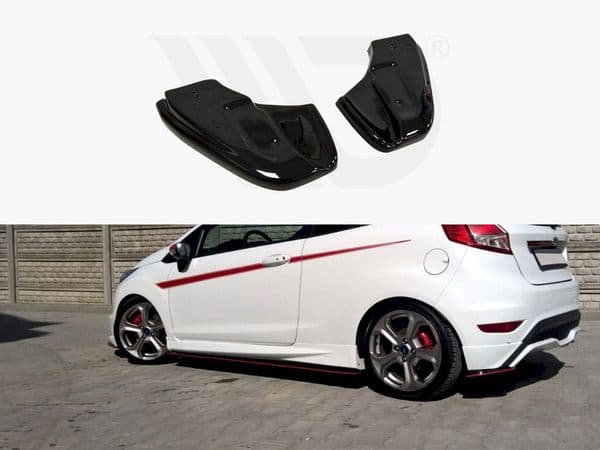 MAXTON REAR SIDE SPLITTERS FORD FIESTA MK7 ST & ST-LINE (2013-2017)