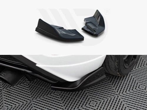 MAXTON REAR SIDE SPLITTERS V.2 FORD FIESTA ST MK7 FACELIFT
