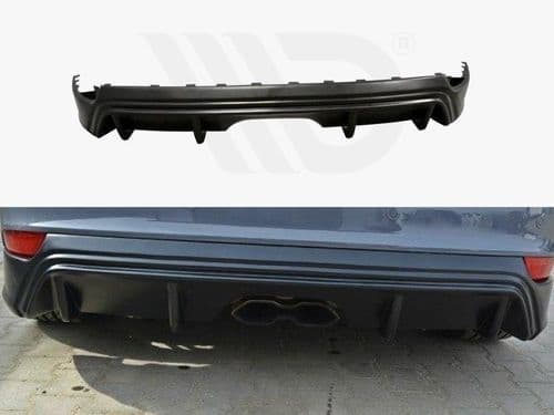 MAXTON REAR VALANCE FORD FOCUS MK3 ST (FACELIFT) RS-LOOK (2015-2018)