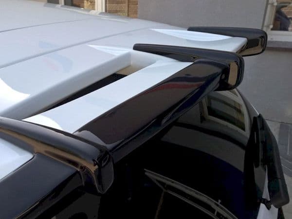 MAXTON ROOF SPOILER EXTENSION FORD FIESTA MK7 ST / ZETEC S FACELIFT PRIMER PAINTED