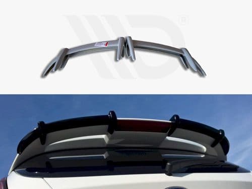 MAXTON ROOF SPOILER EXTENSION FORD FIESTA MK7 ST / ZETEC S FACELIFT PRIMER PAINTED